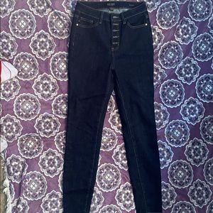 Button fly high rise Judy blues size 5
